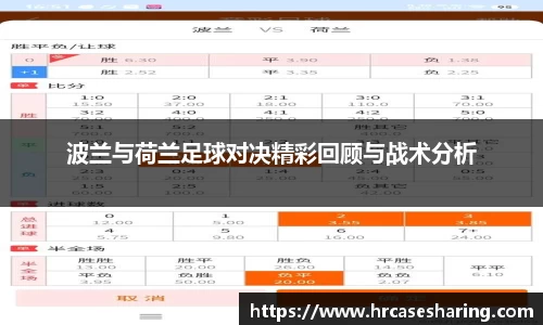 波兰与荷兰足球对决精彩回顾与战术分析